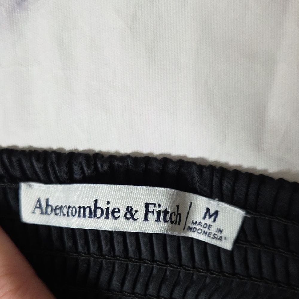 Abercrombie & Fitch Emerson Black Long Sleeve Mini Dress - Picture 2 of 6